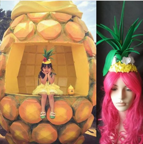 pineapple hat